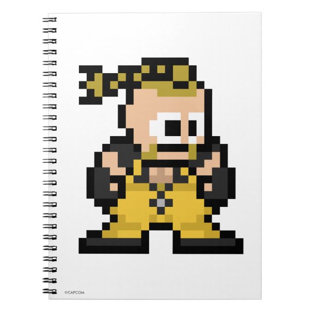 8-Bit Rufus Notebook (Front)