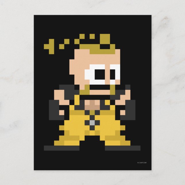 8-Bit Rufus Postcard (Front)