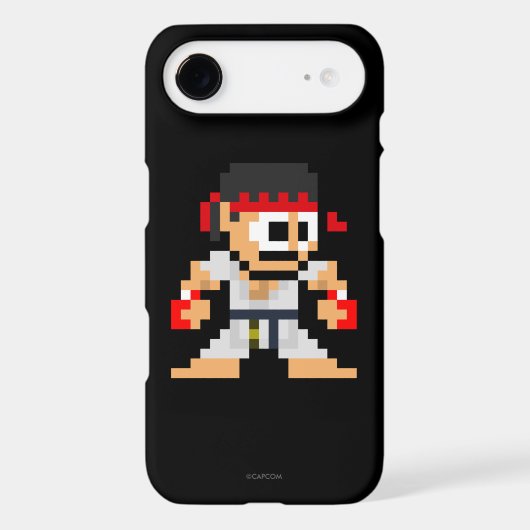 8-Bit Ryu Case-Mate iPhone Case (Back)
