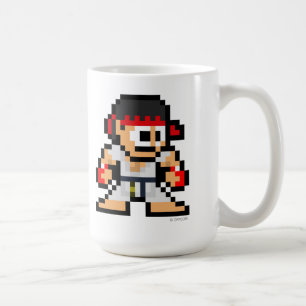 8-Bit Ryu Coffee Mug
