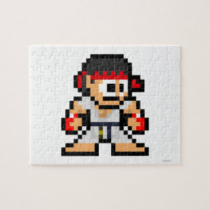 8-Bit Ryu Jigsaw Puzzle