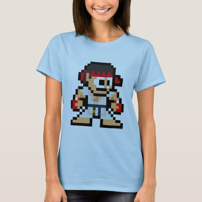 8-Bit Ryu T-Shirt (Front)