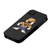 8-Bit Sagat Case-Mate iPhone Case (Bottom)