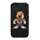 8-Bit Sagat Case-Mate iPhone Case (Back)