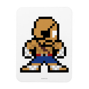 8-Bit Sagat Magnet