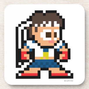 8-Bit Sakura Beverage Coaster