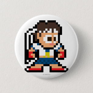 8-Bit Sakura Button