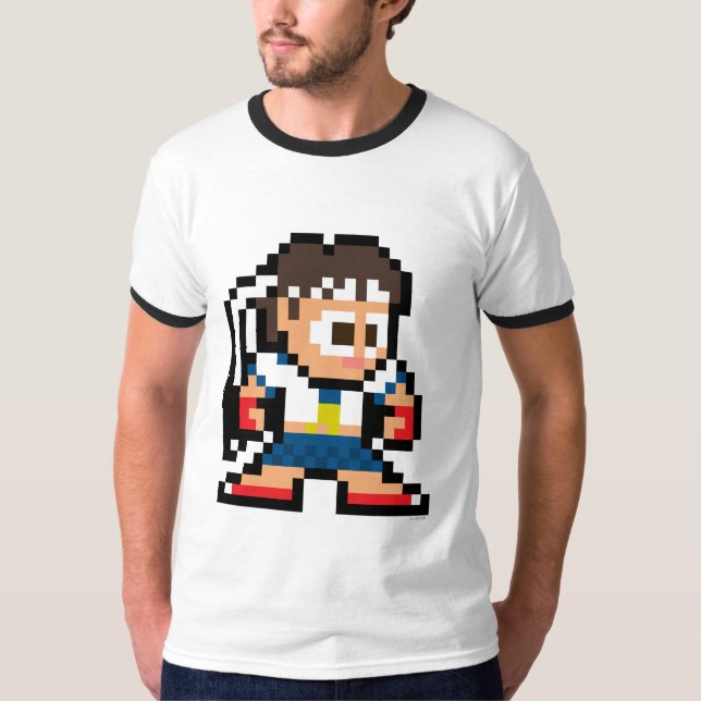 8-Bit Sakura T-Shirt (Front)