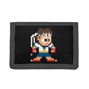 8-Bit Sakura Tri-fold Wallet