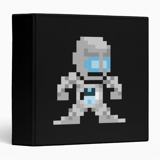 8-Bit Seth 3 Ring Binder (Front/Spine)