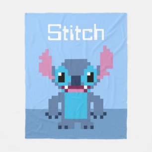 8-Bit Stitch Fleece Blanket
