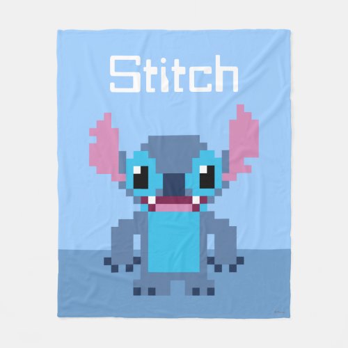 8_Bit Stitch Fleece Blanket