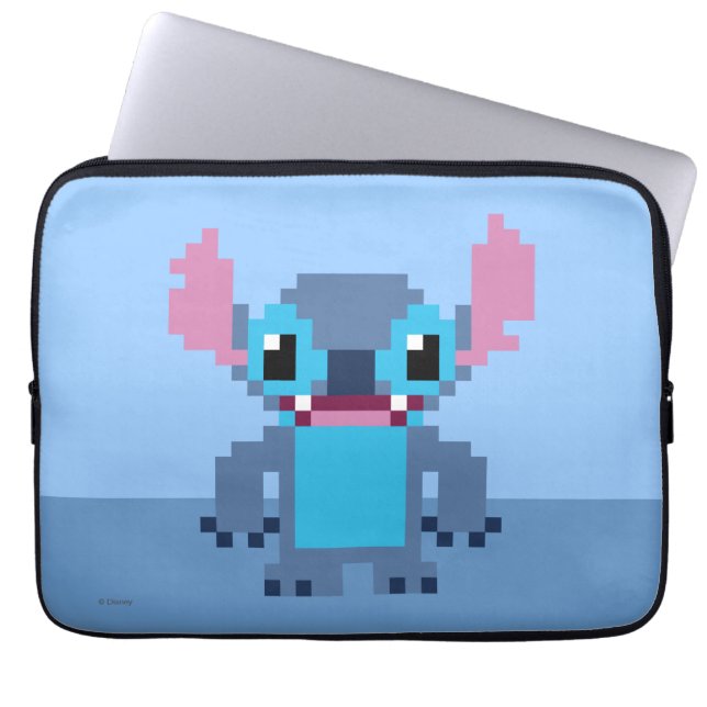 8-Bit Stitch Laptop Sleeve (Front)