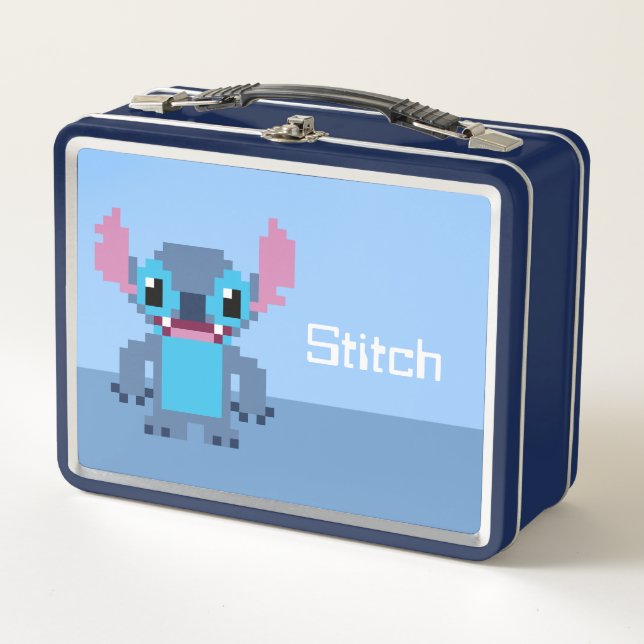 8-Bit Stitch Metal Lunch Box (Front)