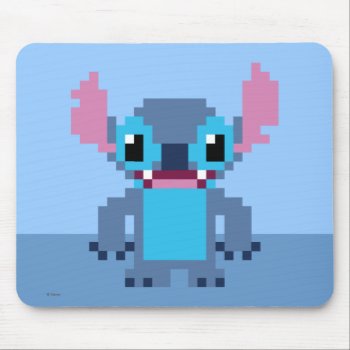 8-bit Stitch Mouse Pad by LiloAndStitch at Zazzle