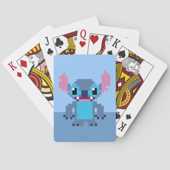 8-Bit Stitch Playing Cards (Back)