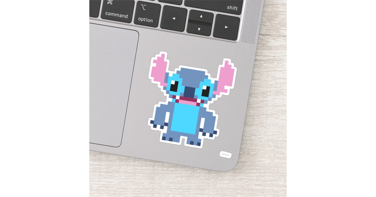 Stitch Chill Pose Collection Sticker, Zazzle