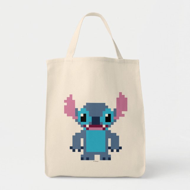 8-Bit Stitch Tote Bag (Front)