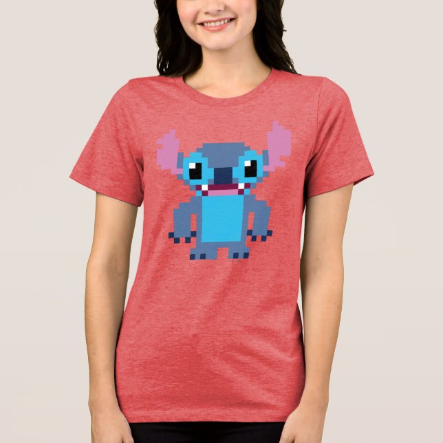 8-Bit Stitch Tri-Blend Shirt (Front)