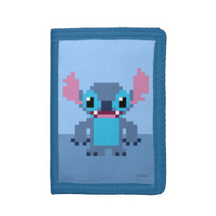 8-Bit Stitch Tri-fold Wallet