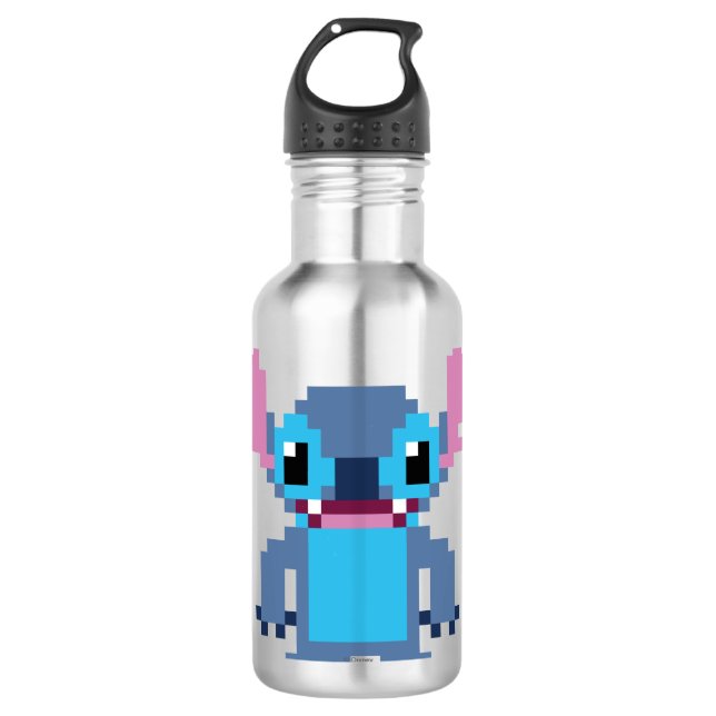 8-Bit Stitch Water Bottle (Front)