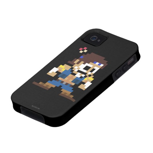 8-Bit T. Hawk Case-Mate iPhone Case (Bottom)