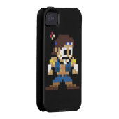 8-Bit T. Hawk Case-Mate iPhone Case (Back/Right)