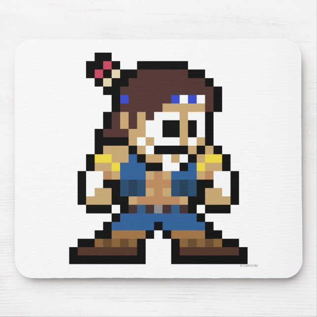 8-Bit T. Hawk Mouse Pad (Front)