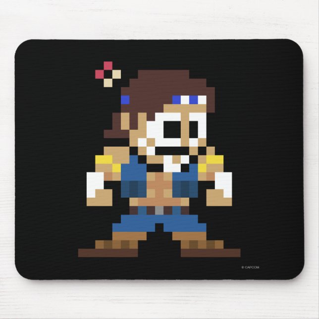 8-Bit T. Hawk Mouse Pad (Front)