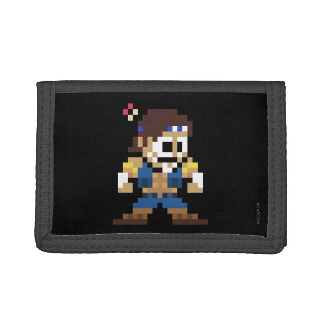 8-Bit T. Hawk Tri-fold Wallet (Front)