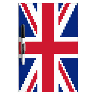 8 Bit Union Pixel Jack Dry-Erase Board