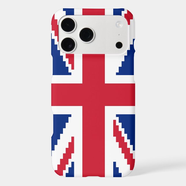 8 Bit Union Pixel Jack Iphone Case (Back)