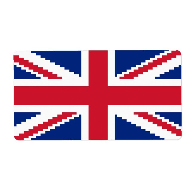 8 Bit Union Pixel Jack Label (Front)