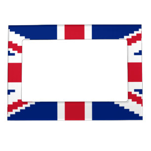 8 Bit Union Pixel Jack Magnetic Photo Frame