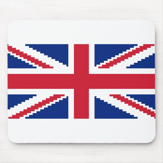 8 Bit Union Pixel Jack Mouse Pad (Front)