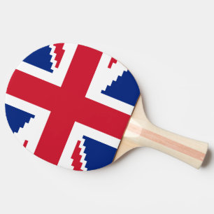 8 Bit Union Pixel Jack Ping-Pong Paddle