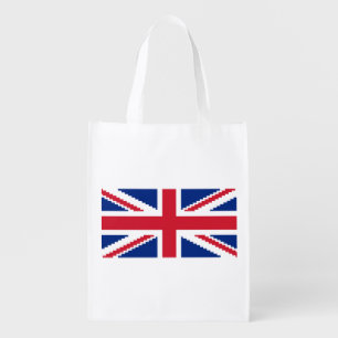 8 Bit Union Pixel Jack Reusable Grocery Bag