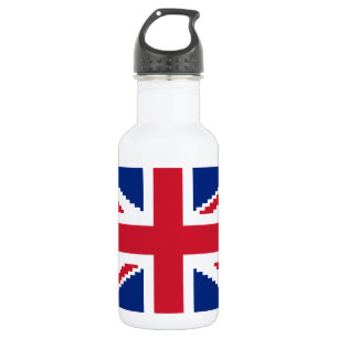8 Bit Union Pixel Jack Stainless Steel Water Bottle