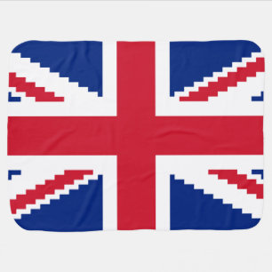 8 Bit Union Pixel Jack Swaddle Blanket