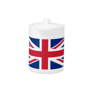 8 Bit Union Pixel Jack Teapot
