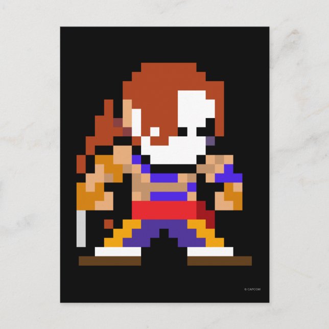 8-Bit Vega Postcard (Front)