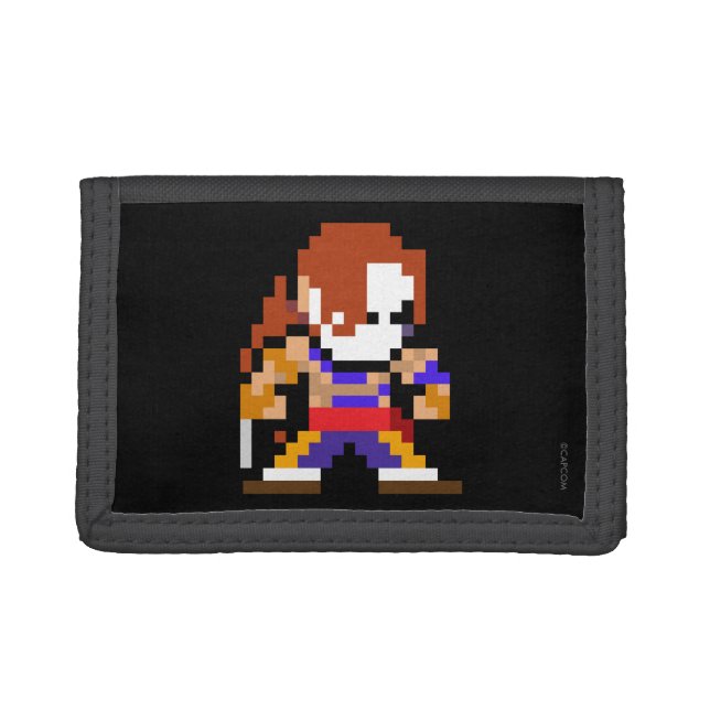 8-Bit Vega Tri-fold Wallet (Front)