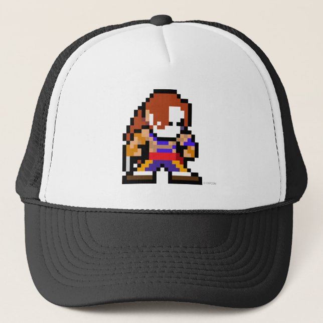 8-Bit Vega Trucker Hat (Front)
