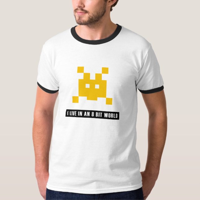 8 Bit World T-Shirt (Front)