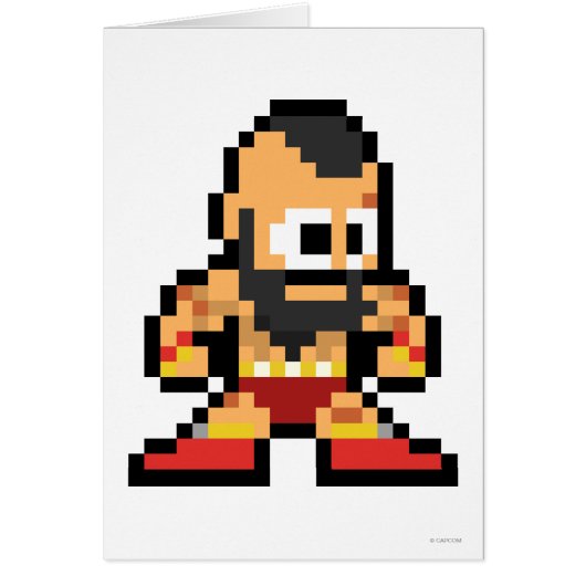 8-Bit Zangief (Front)