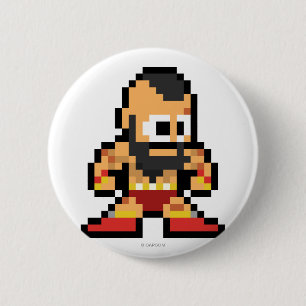 8-Bit Zangief Button