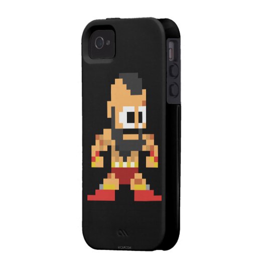 8-Bit Zangief Case-Mate iPhone Case (Back Left)