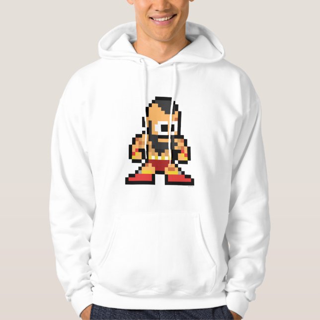 8-Bit Zangief Hoodie (Front)