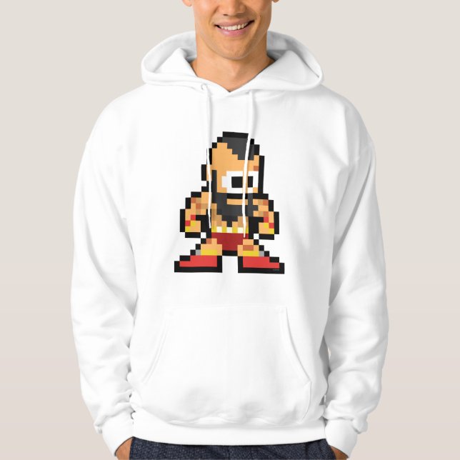 8-Bit Zangief Hoodie (Front)