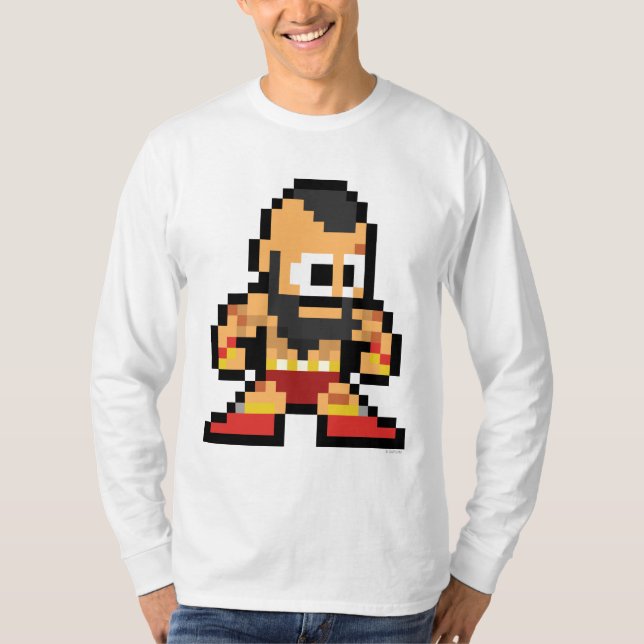 8-Bit Zangief T-Shirt (Front)